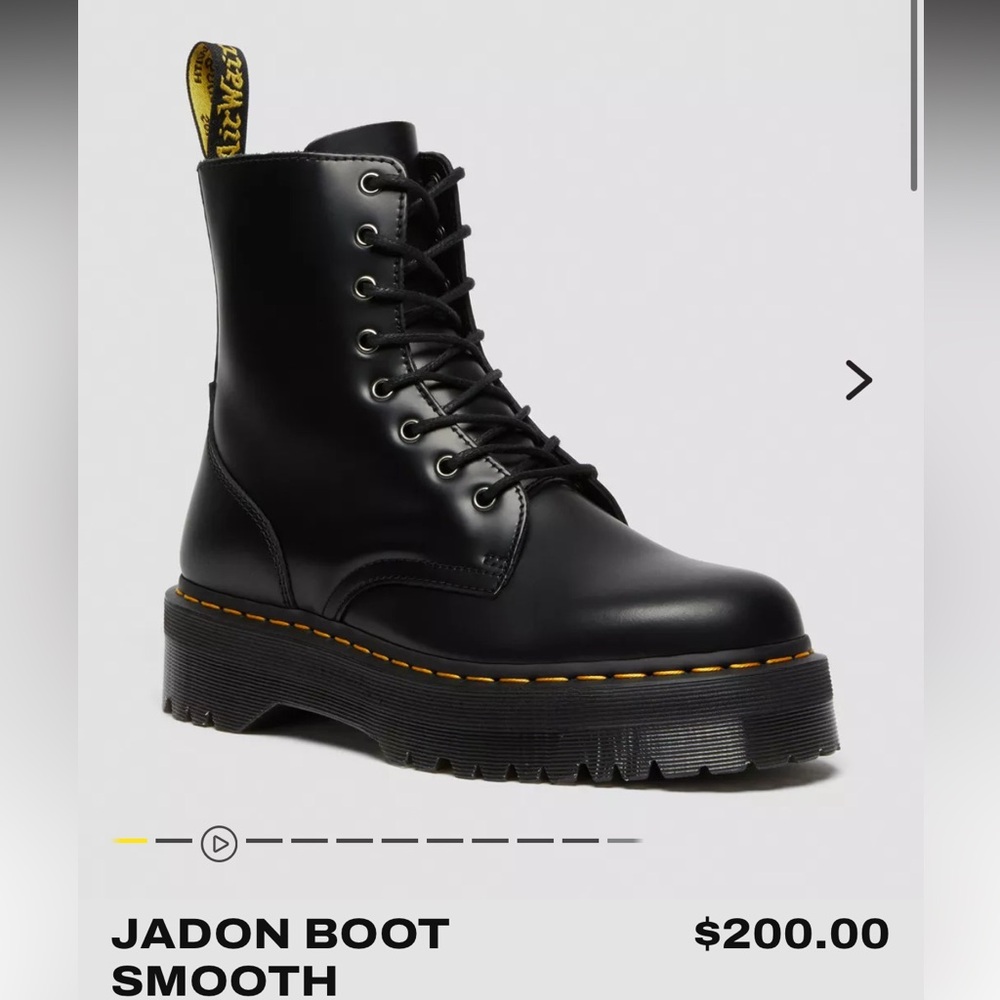 Dr martens Jadon platform barely worn